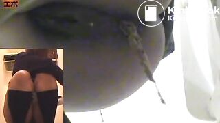 Pulling food from her ass