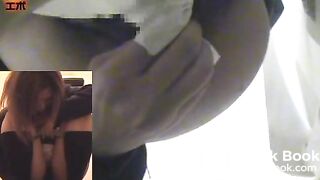 Pulling food from her ass