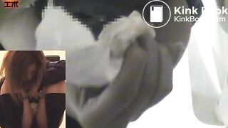 Pulling food from her ass