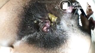 kitty catherine shits in fart chair