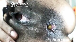 kitty catherine shits in fart chair