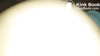 Michelle Dump over toilet