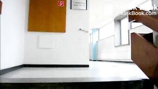 German girl shitting