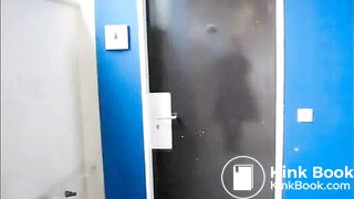 German girl shitting