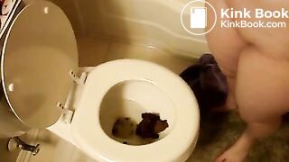 huge hard turd