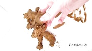 playing with shit CassieScatStorecom