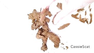 playing with shit CassieScatStorecom