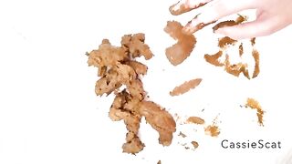 playing with shit CassieScatStorecom