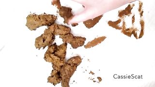 playing with shit CassieScatStorecom