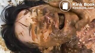 Japanese girls shit  on and fuck another Japanese girl 2