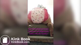 DDP rearz princess diaper poop