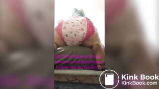 DDP rearz princess diaper poop