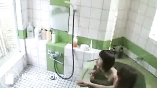 Bathtime enema games