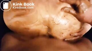 Scat couple anal fucking