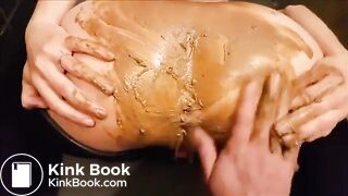 Scat couple anal fucking