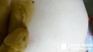 10in dildo in my arse