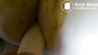 10in dildo in my arse