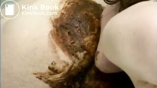 licking the shit from the ass and sucking off his cock