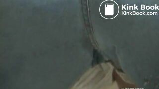 Extreme enema BDSM play