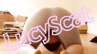 Dirty lollipop masturbation with orgasm  LucyScat