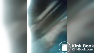 Her first quick poop on mobile cam