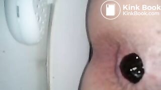 Her first quick poop on mobile cam