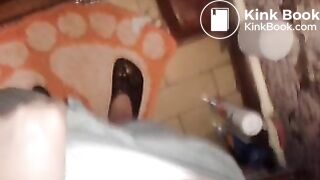 Her first quick poop on mobile cam