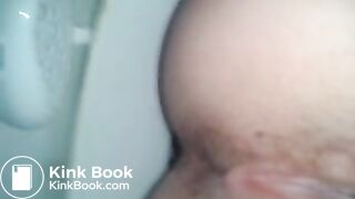 Her first quick poop on mobile cam