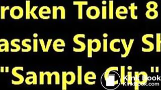 Broken Toilet 8 - Massive Spicy Shit SD