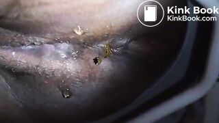 Black bbw peeing and pooping