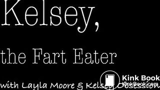 BBW sits her gassy ass on kelsey's face