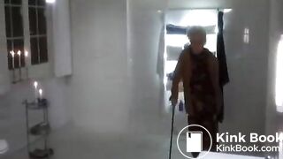 Old Woman toilet scene