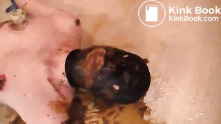 chantal with pregnant scat