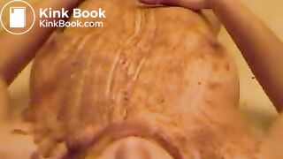 Young Scat Slut Brown Shower