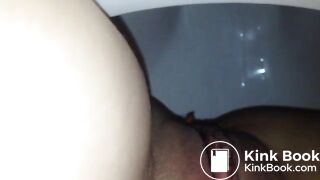 She showing Pussy and Shoot herself Shitting