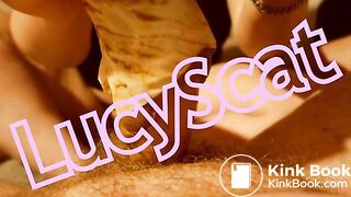 Prostate massage and scat fleshlight pleasure  LucyScat