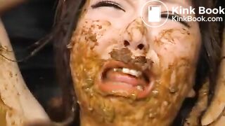 GIRL TIED UP AND FORCED TO SHIT