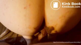 Pantypoop into scat blowjob and fucking  LucyScat