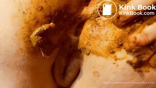 Pantypoop into scat blowjob and fucking  LucyScat