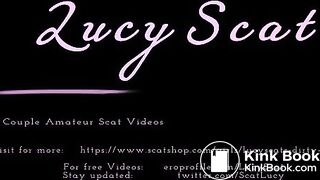 Pantypoop into scat blowjob and fucking  LucyScat