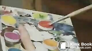 body paint and pooping