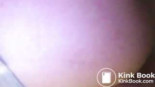 Filming herself shitting and pissing because i told her to!