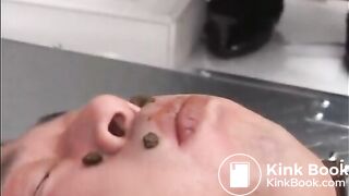 scat in mouth -  but wait there's more