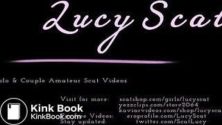 Shit stuffed pussy got fucked  LucyScat