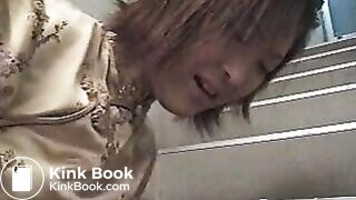 Desperate girl shit in pantyhose 4