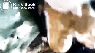 Freaky Scat Girl in a Graveyard