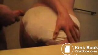 He Fucks Her In Her Shit Filled Panties