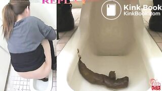 girl shits and moans