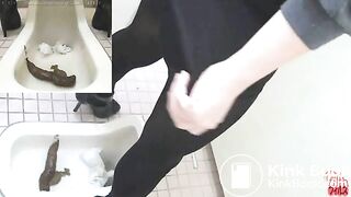 girl shits and moans