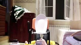 Spanish girls pooping on slave (4)